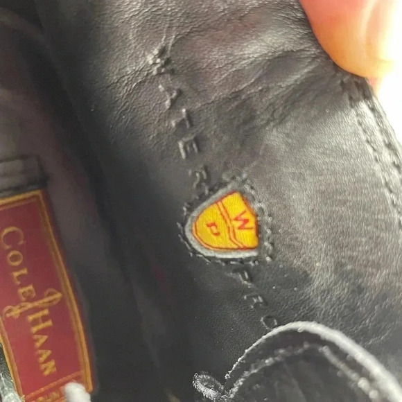 Cole Haan Country Chukka Black Suede Lace Up Boots Size 8.5 - Picture 11 of 12